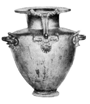 Рис. 2. Бронзовая ваза из кенотафа в Пестуме