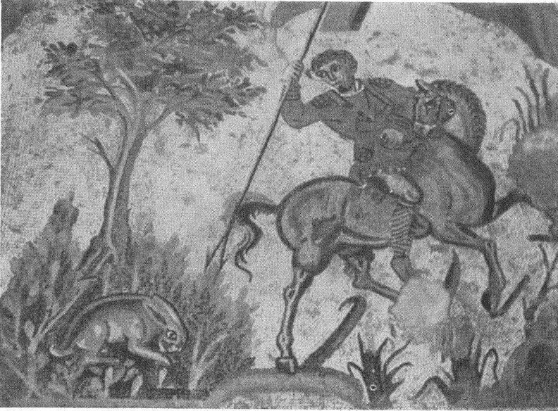 Рис. 6. Деталь мозаики из Пьяцца Армерина