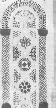Мозаичное панно собора Святой Софии в Великом Новгороде, XI в.