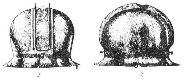 Рис. 15. Бронзовый шлем из Гальштатского могильника