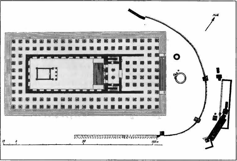 План храма Аполлона в Дидимах эллинистической эпохи