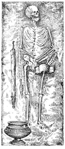Рис. 37. Погребение Кельтского воина