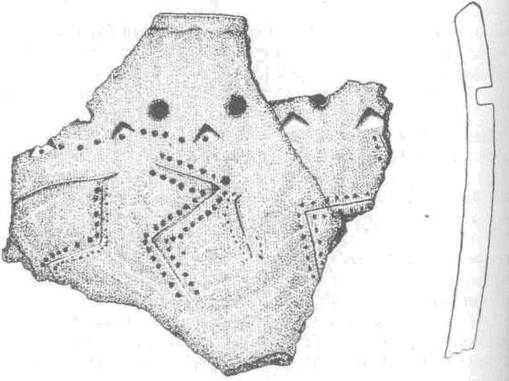 Керамика с зооморфными изображениями культового комплекса Кучерла-1