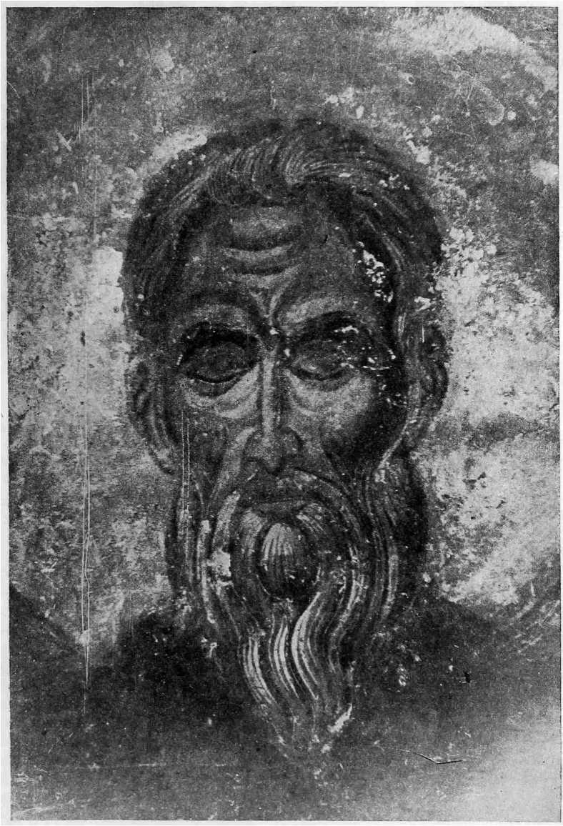 Рис. 6. Изображение на стене Суздальского собора (деталь).