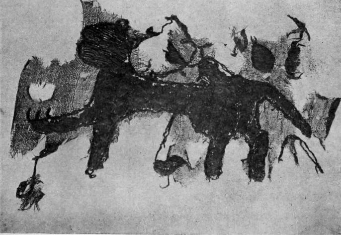 Рис. 33. Вышивка с изображением пантеры