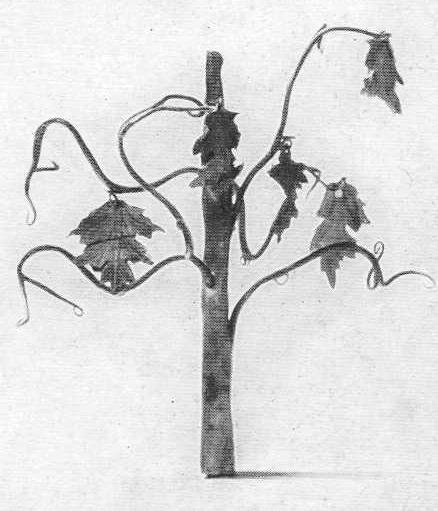 276. Золотое дерево с фигурными листьями. Сибирская коллекция.