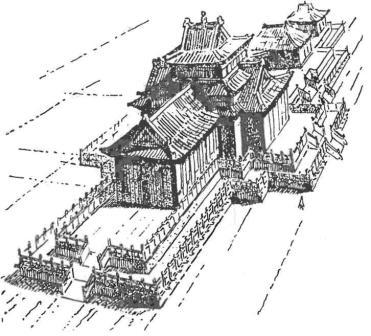 Реконструкция Кондуйского дворца. Забайкалье.
