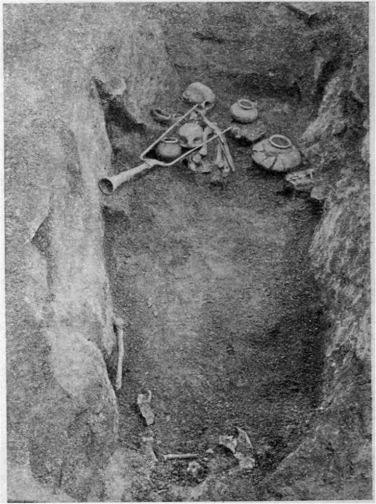 Рис. 8. Погребение № 35 Так-Килисинского могильника.